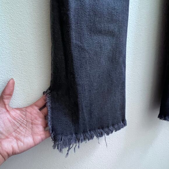 Abercrombie & Fitch Dark Blue Flare Jeans - Picture 8 of 10